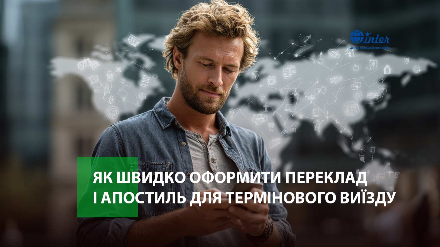 чоловік вибирає шлях на телефоні